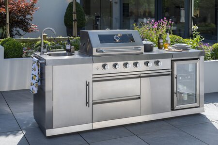NORFOLK GRILLS - ABSOLUTE PRO Outdoor Kitchen-4 burner - image 1
