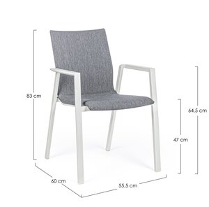 ODEON LUNAR CHAIR W-ARMRESTS - image 4